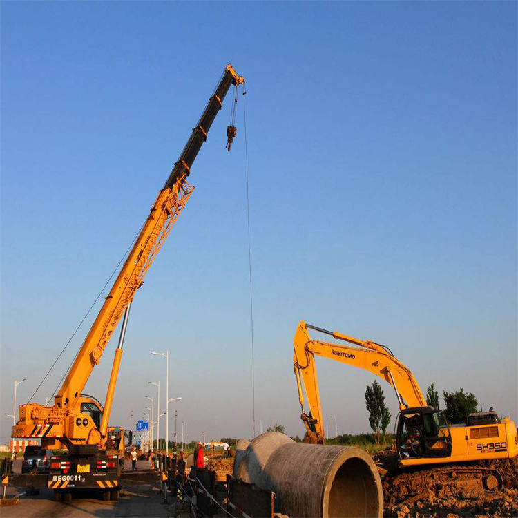 台儿庄25吨吊车吊8吨,最远吊多少米